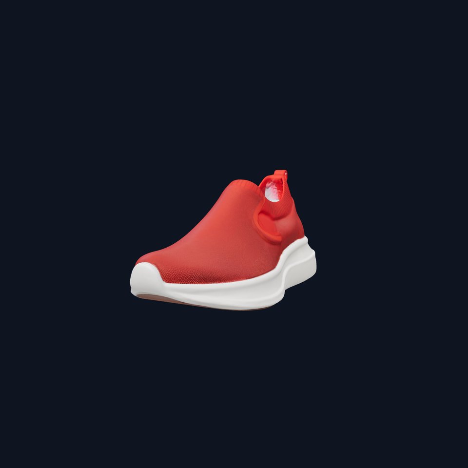 Casual SlipOn Sneaker D Model Pack